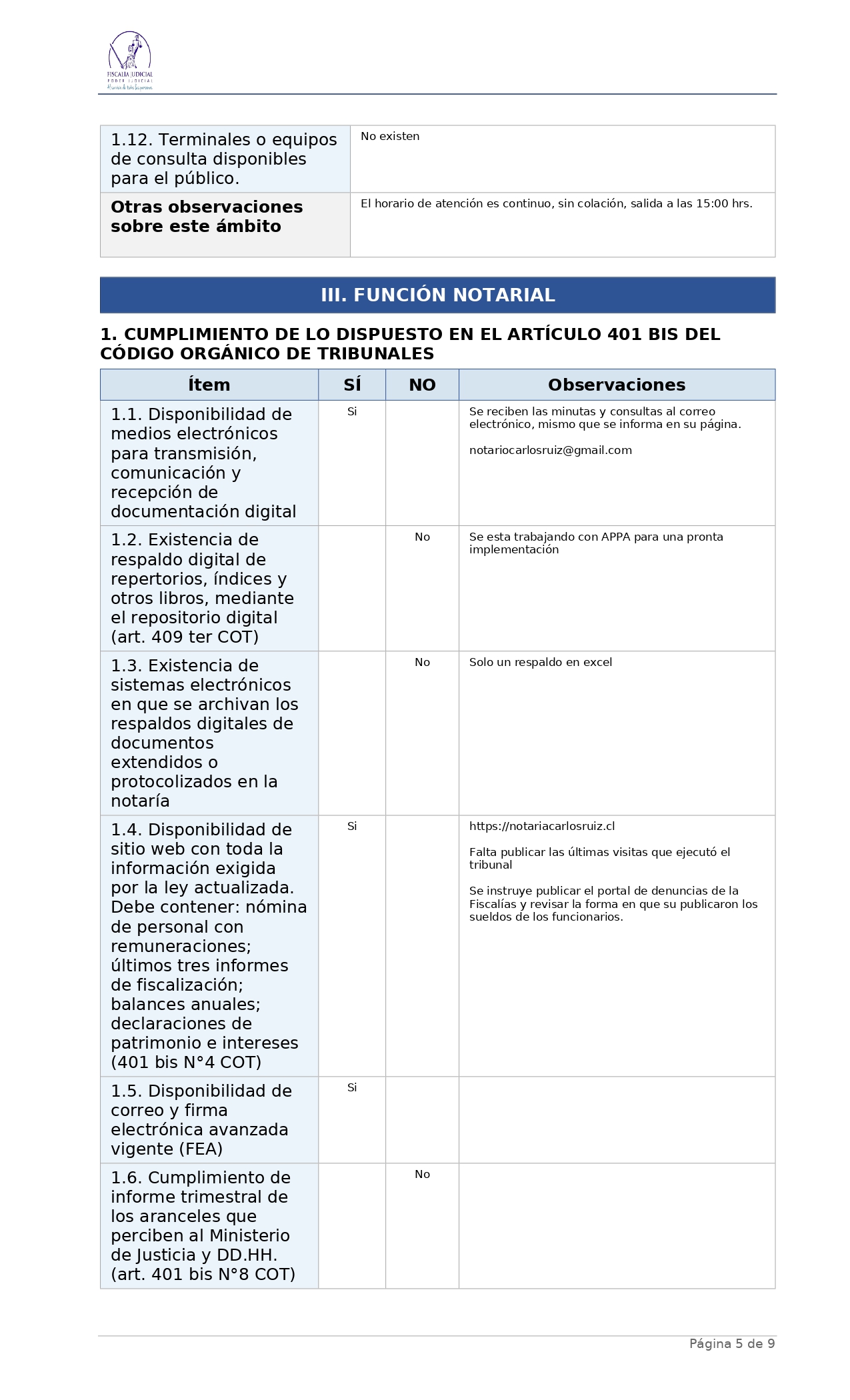Página 5 - Declaración de Intereses